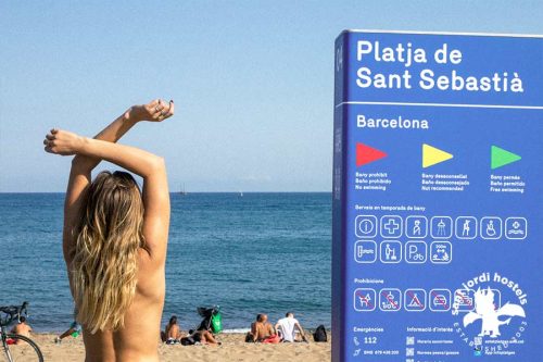 Amazing Beach Nudes - Barcelona Nude Beaches - Sant Jordi Hostels