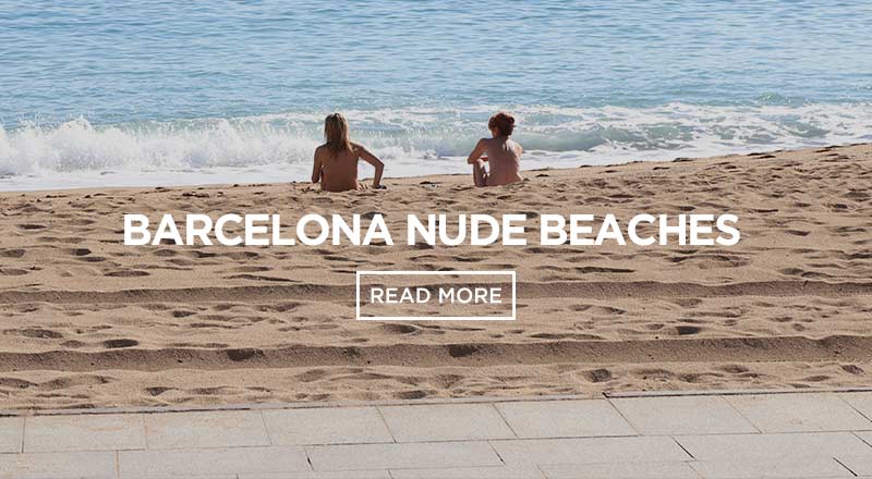 Topless Beach Sunbathing Voyeur Web - Barcelona Nude Beaches - Sant Jordi Hostels