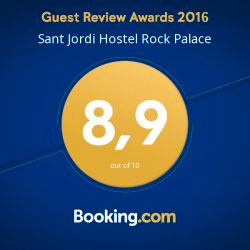 Google Review Awards 2016 Sant Jordi Hostels Gracia